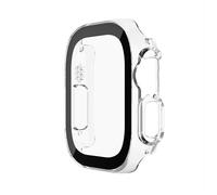 Belkin ScreenForce TemperedCurve 2 in 1 Proteggi schermo per Apple Watch Ultra, Ultra 2 con bumper protettivo - pellicola protettiva in vetro temperato, accessori per Apple Watch - Trasparente