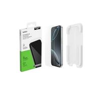 Belkin ScreenForce InvisiGlass Pellicola Protettiva iPhone 17 Pro Max, Resistente a Graffi e Impatti, Supporto Easy Align per Applicazione Senza Bolle, Compatibile con Uso Custodia, Vetro Riciclato