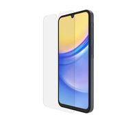 Belkin ScreenForce Proteggi schermo TemperedGlass per Samsung Galaxy A15, antigraffio, vetro temperato, copertura totale, compatibile con custodie, cornice Easy Align per un'applicazione senza bolle