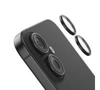 Belkin ScreenForce TemperedGlass Pellicola Protettiva per fotocamera iPhone 16 e iPhone 16 Plus, Pellicola Vetro Temprato, compatibilità custodia, accessori per Apple iPhone (Confezione da 2)