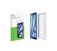 Belkin ScreenForce TemperedGlass Proteggi schermo per iPad Air 11'', vetro temprato con durezza di 9H, spessore di 0,33 mm, antigraffio, installazione facile, compatibile con custodie e Apple Pencil