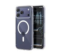 Belkin SheerForce Clear Cover per iPhone 17 Pro Max Compatibile con MagSafe, Design Sottile e Rivestimento Antigraffio, Custodia per iPhone, Magnetica e Anti-urto - Trasparente