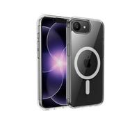 Belkin SheerForce Clear Light Cover Magnetica per iPhone 17e e iPhone 16e, Compatibile con MagSafe, Bordi Rialzati, Protezione Antiurto di Grado Militare, Anti-Ingiallimento, Sottile, Trasparente