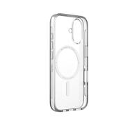 Belkin SheerForce Cover per iPhone 16, custodia per telefono compatibile con MagSafe, design sottile e rivestimento antigraffio, cover protettiva per iPhone magnetica, antiurto - trasparente