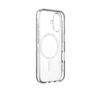 Belkin SheerForce Cover per iPhone 16, custodia per telefono compatibile con MagSafe, design sottile e rivestimento antigraffio, cover protettiva per iPhone magnetica, antiurto - trasparente