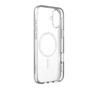 Belkin SheerForce Cover per iPhone 16 Plus, custodia per telefono compatibile con MagSafe, design sottile e rivestimento antigraffio, cover protettiva per iPhone magnetica, antiurto - trasparente