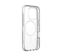 Belkin SheerForce Cover per iPhone 16 Pro, custodia per telefono compatibile con MagSafe, design sottile e rivestimento antigraffio, cover protettiva per iPhone magnetica, antiurto - trasparente