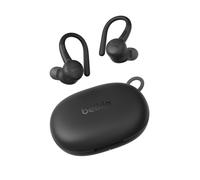 Belkin SoundForm ActiveFit Auricolari Bluetooth, Microfono integrato, Ricarica rapida USB-C, 36 ore di Autonomia, Resistenza IP54 all'acqua - Cuffie Wireless per iPhone, iPad, Galaxy, Pixel - Nero