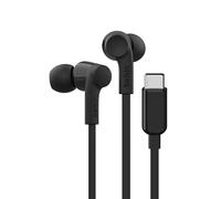 Belkin SoundForm - Auricolari cablati con connettore USB-C, auricolari in-ear con microfono, cuffie per iPhone 16, iPad Mini, Galaxy S24, Android e altri con connettore USB-C (cuffie USB-C), colore