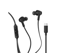 Belkin SoundForm Auricolari con Filo, Cancellazione del Rumore Attivo e USB-C, Cuffie In Ear con Microfono - Per iPhone 17, iPhone 16, iPad Mini, Galaxy S25, Google Pixel 10, Android e altro - Nero