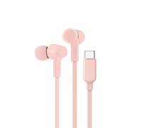 Belkin SoundForm Auricolari con filo e connettore USB-C, auricolari in-ear con microfono, cuffie USB-C per iPhone 15, iPad mini, Galaxy S24, dispositivi Android e altri (cuffie con microfono), rosa