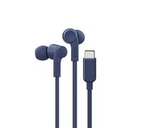 Belkin SoundForm Auricolari con filo e connettore USB-C, auricolari in-ear con microfono, cuffie USB-C per iPhone 15, iPad mini, Galaxy S24, dispositivi Android e altri (cuffie con microfono), blu