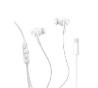 Belkin SoundForm - Auricolari in-ear con cancellazione attiva del rumore, cablati con connettore USB C, IPX5, con microfono, per iPhone 17/16/15, iPad mini, Galaxy S25, Google Pixel 10 e altri, colore