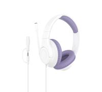 Belkin SoundForm Inspire - Cuffie over-ear cablate per bambini, apprendimento online e viaggi, con microfono ad asta integrato, limite di volume sicuro di 85 dB, USB-C e 3,5 mm, compatibili con