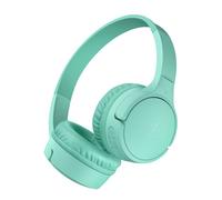 Belkin SoundForm - Mini cuffie wireless per bambini, con microfono integrato, 30 ore di riproduzione e divertenti adesivi, cuffie over-ear per apprendimento online, scuola, viaggi, iPhone, iPad,