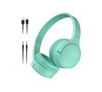 Belkin SoundForm - Mini cuffie wireless per bambini, con microfono integrato, 30 ore di riproduzione e divertenti adesivi, cuffie over-ear per apprendimento online, scuola, viaggi, iPhone, iPad,