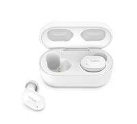 Belkin SOUNDFORM Play Auricolari wireless, Bluetooth 3 preselezioni dell’equalizzatore, Resistenti a sudore e schizzi IPX5, 38 ore riproduzione per iPhone, Galaxy, Pixel, Bianco,19-43",120°,AUC005btWH