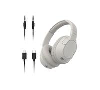 Belkin SoundForm Surround Cuffie Wireless Bluetooth over-ear con ENC Cancellazione Rumore, 60 ore di batteria, cuscinetti morbidi per iPhone, Galaxy, iPad, ideali per casa, ufficio o viaggi - Sabbia
