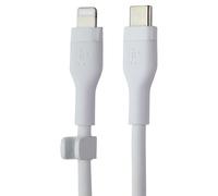 Belkin Spinta Carica Flessibile 1m Usb-C A 8-Pin Cavo - Bianco