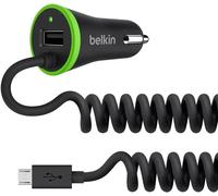Belkin Spinta Up Caricabatterie da Auto Universale con Micro Cavo USB - Nuovo