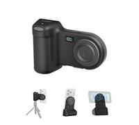 Belkin Stage PowerGrip, Impugnatura per Smartphone, Power Bank Magnetico 9300mAh, Caricatore Portatile con Cavo USB-C Retrattile, Bluetooth, Attacco Treppiede e Schermo LCD, per iPhone, Pixel, etc