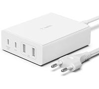 Belkin WCH010VFWH Caricabatterie per dispositivi mobili Bianco Interno BELKIN 108W 4-PORTS USB GAN - DESKTOP CHARGER AND 2M CO