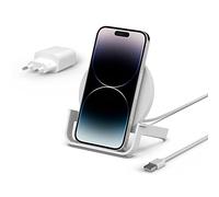 Belkin 10w Wireless Charging Stand With Psu & Micro Usb Cable One Size White