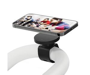 Belkin Supporto per il fitness con MagSafe (per palestre, supporto magnetico per montaggio telefoni, cinturino per barre, ciclismo indoor, tapis roulant, bici da spinning, ellittica, per iPhone 14)