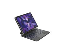 Belkin Tastiera Bluetooth Pro con custodia e supporto magnetico, tastiera iPad, controllo multi-gesto, fissaggio Apple Pencil, QWERTZ, tasti multimediali per iPad M4 Pro 11"