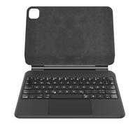 Belkin Tastiera Pro con custodia per iPad 10 generazione 10,9 pollici con supporto magnetico, controllo multi-gesto, fissaggio Apple Pencil, QWERTZ, tasti multimediali, tastiera iPad per iPad 10,9"