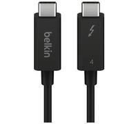BELKIN - Thunderbolt 4-Cable USB-C 40Gb / s 100W 0,8m INZ002bt2MBK