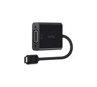 Belkin USB-C\VGA adattatore grafico USB Nero (Adapter USB-C to VGA black - USB-C