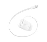 Belkin WCH022MYWH Caricabatterie per dispositivi mobili Universale Bianco AC Ricarica rapida Interno (67W USB-C RETRACTABLE WALL CHARGER)