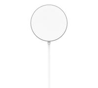 Belkin Tappetino di ricarica wireless magnetica 15 W con supporto, caricatore wireless Qi2 compatibile con MagSafe per iPhone 16 Series, Samsung Galaxy S25 Series, AirPods (senza alimentatore), bianco