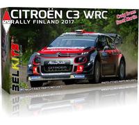 BELKITS 1/24 CITROEN C3 WRC RALLY FINLAND 2017