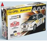 BELKITS 1/24 OPEL ASCONA 400 RALLY MONTE CARLO 1981 KLEIN-WAGNER