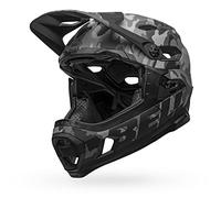 Casco bici Bell FF Super DH MIPS Spherical nero lucido opaco camo (58-62 cm)