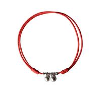 Bell Anklet Female Red Rope with Bell with Sound Water Sound Ancient Student Sen Department Hand-Woven