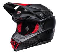 Bell Moto-10 Spherical Solid, casco a croce XL male Nero/Rosso