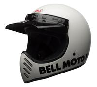 Casco MOTO-3 CLASSIC Bianco Lucido BELL - UE: M