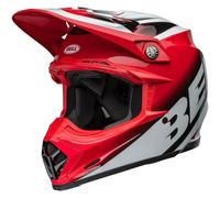 BELL BELL - Casco Moto-9S Flex 22.06 Rail Rosso / Bianco 2024 S