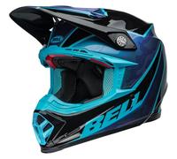 BELL BELL - Casco Moto-9S Flex 22.06 Sprite Nero / Blue 2024 S