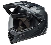 Bell MX-9 Adventure MIPS Alpine Casco da motocross, nero-grigio, taglia XL