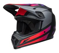BELL BELL - Casco MX-9 Mips Alter Ego Matt Nero / Rosso 2024 2XL