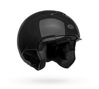Bell Broozer Solid ECE Casco, Dual Certification per integrale e guida aperta, nero, taglia: 2X