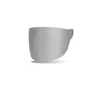 Bell Bullitt Flat Brown Tab Visiera (Iridium Silver,One Size)