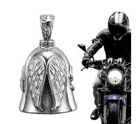 Bell, campanello per moto, in acciaio inox, portafortuna, per la benedizione della pace, portafortuna