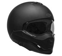 Bell casco componibile Broozer - Nero opaco-Tg XL XL