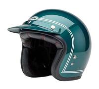BELL CASCO CUSTOM 500 STEVE MCQUEEN RIVERSIDE METALLIC GREEN S ECE6