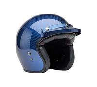 BELL CASCO CUSTOM500 CARBON STEVE MCQUEEN LE MANS METALLIC BLUE S ECE6